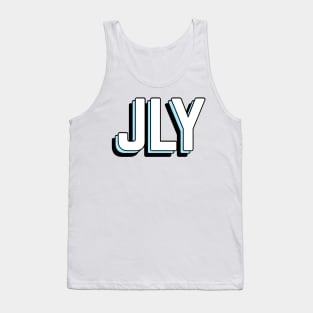 jesus loves you (blue) Tank Top